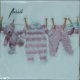 Baby girl clothes 3-laags papieren servetten pakje per 20 st.