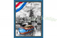 Wizardi Diamond Painting Kit Dutch River