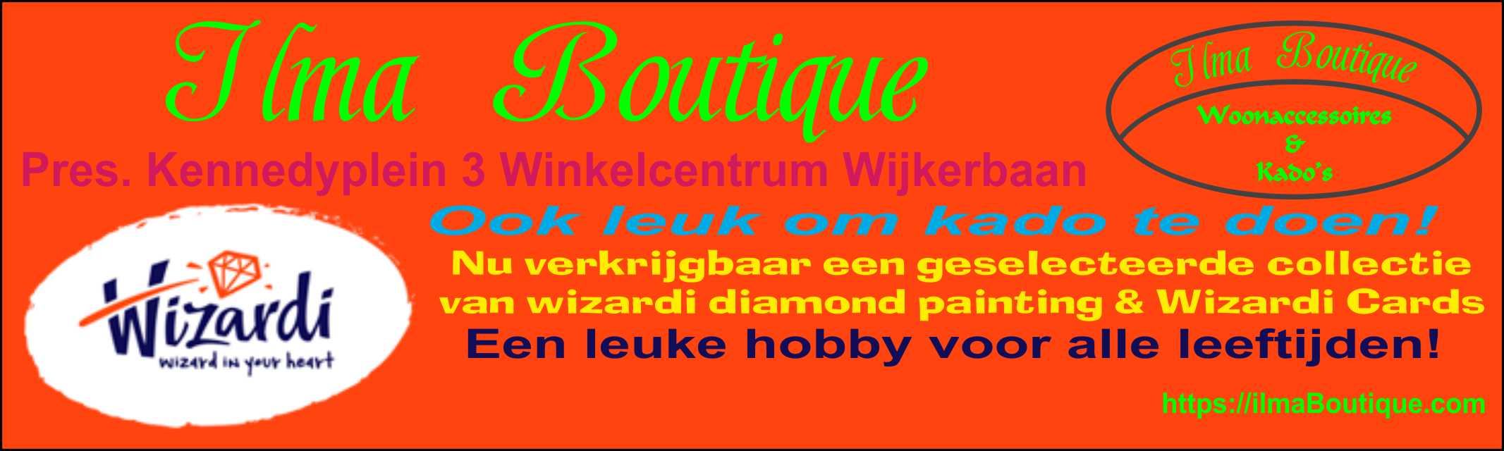 wizardi diamond painting & Wizardi Cards, Verkrijbaar via
